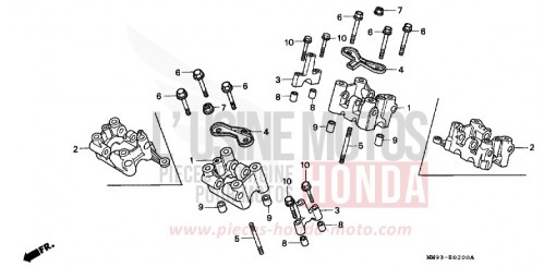 SUPPORT L'ARBRE A CAMES XL600VN de 1992